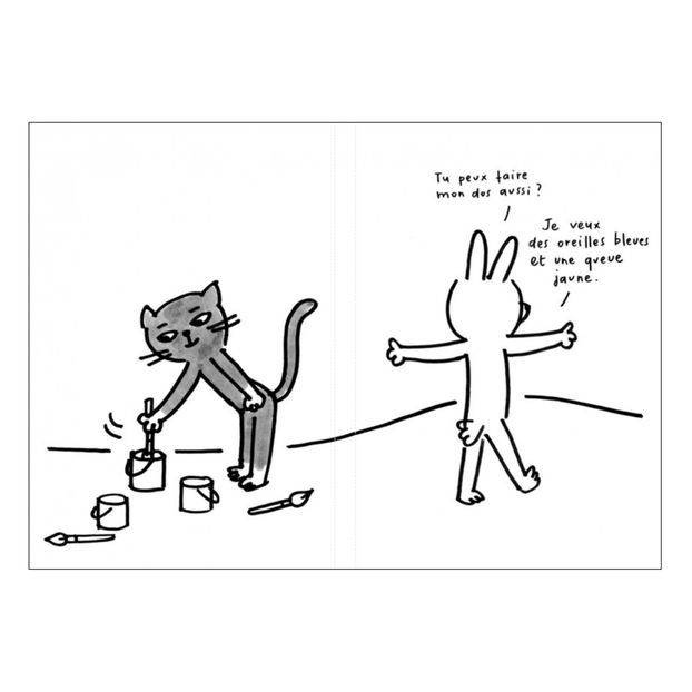 Les Lapins Rouges N'existent Pas Coloring Book-product