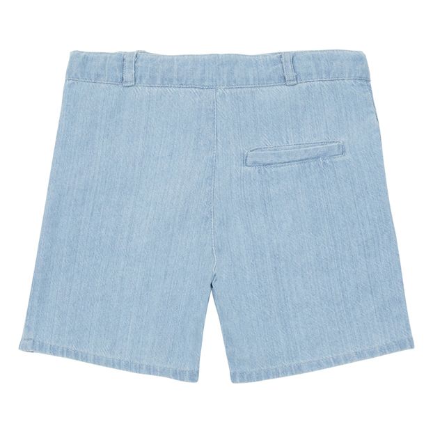 Short Chambray Cotone Bio Léo-product