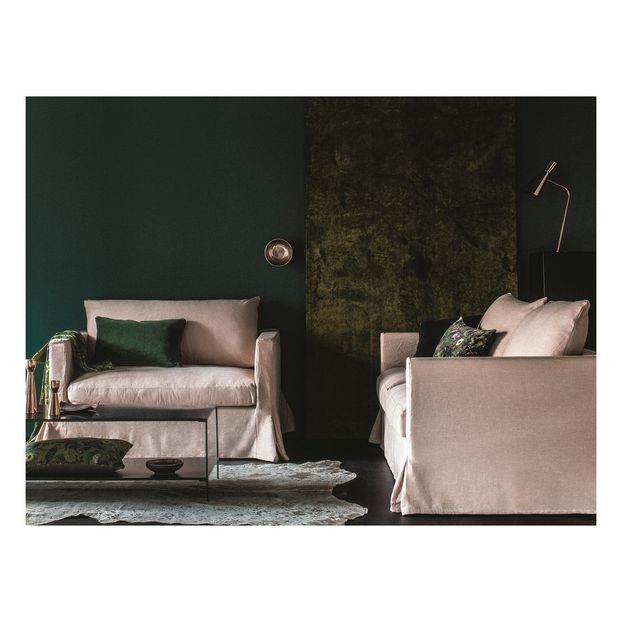 Sofa aus Leinen 1-2-Sitzer Brooklyn -product