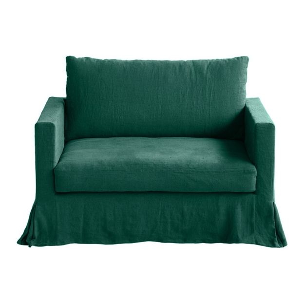 Canapé 1/2 places en toile de lin Brooklyn-product