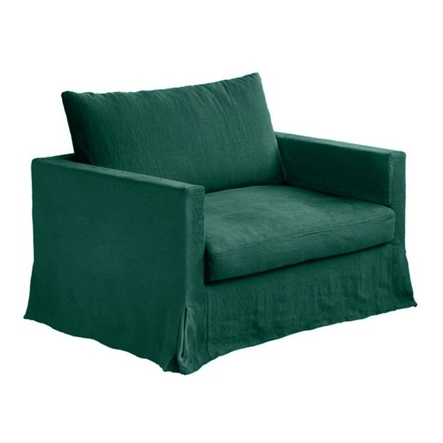 Canapé 1/2 places en toile de lin Brooklyn-product