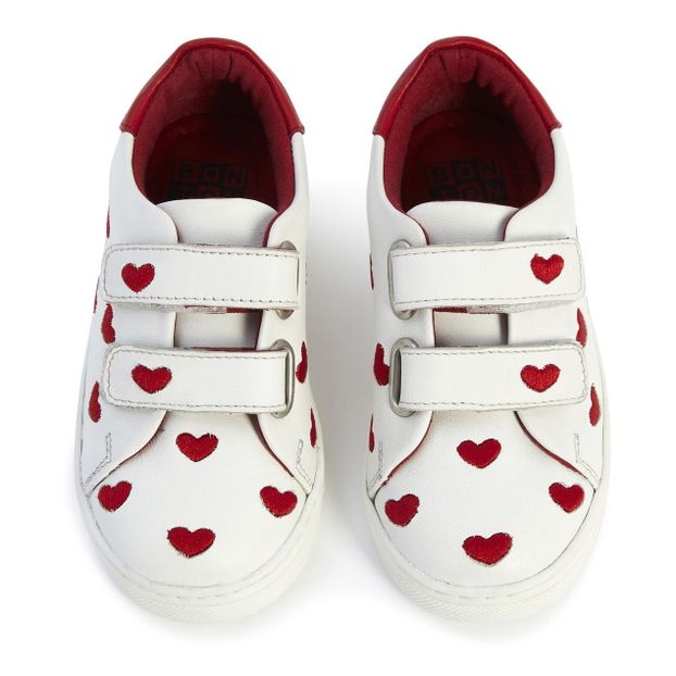 Heart leather trainers-product
