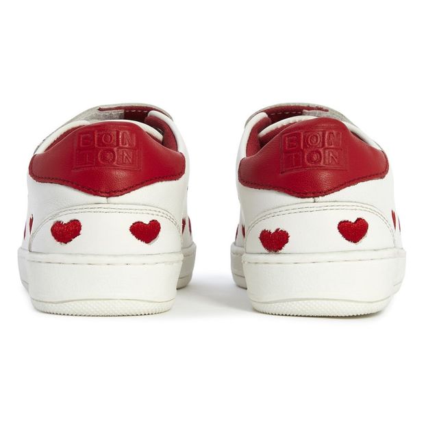Heart leather trainers-product