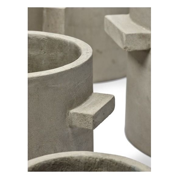Concrete plant pot-product