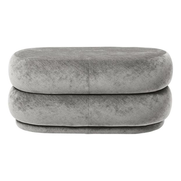 Pouf en velours dévoré-product