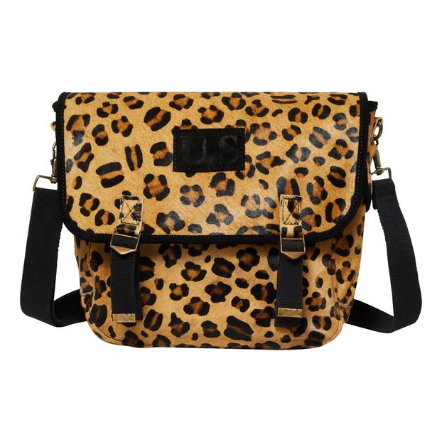 Grande Besace Cuir Léopard-product