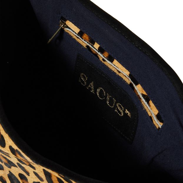 Grande Besace Cuir Léopard-product