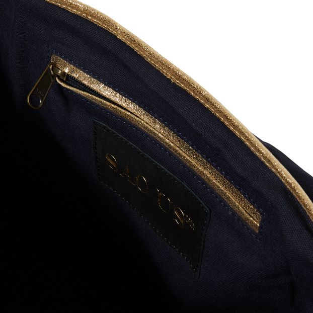 Grande Besace Cuir Métallisé-product