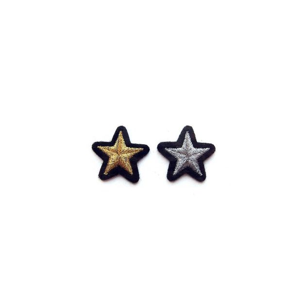 Conjunto de 2 escudos Estrella Dorado-product