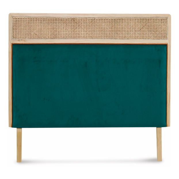 Cane and velvet bed head-product