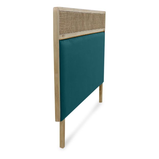 Cane and velvet bed head-product