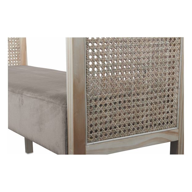 Banc cannage et velours-product