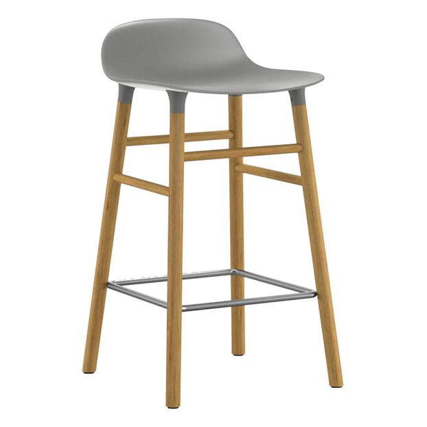 Hocker Form aus Eichenholz -product
