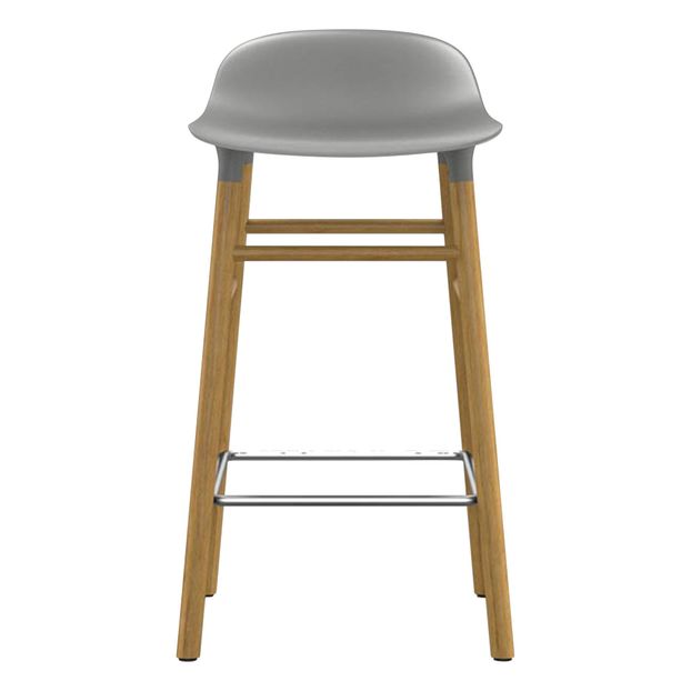 Hocker Form aus Eichenholz -product
