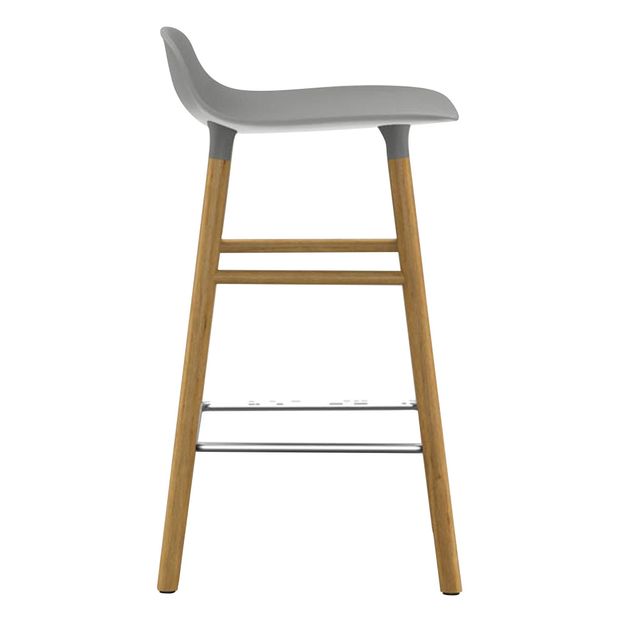 Hocker Form aus Eichenholz -product