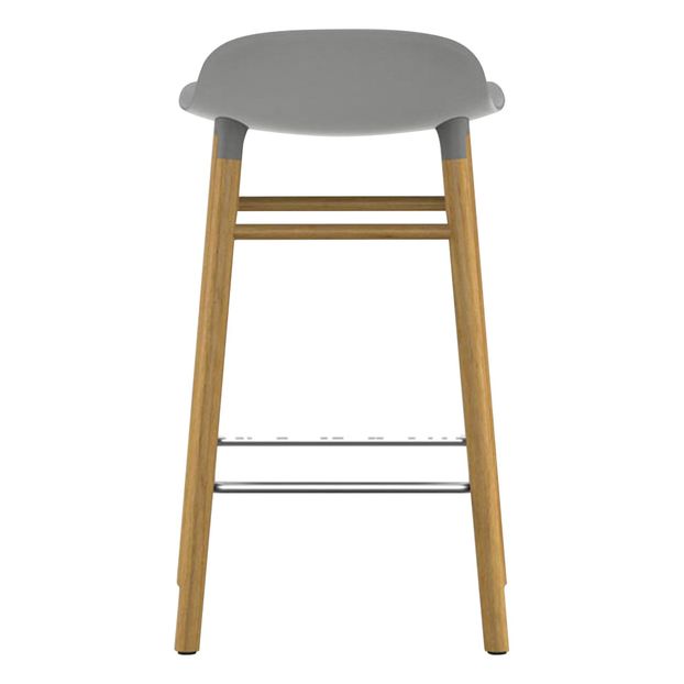 Hocker Form aus Eichenholz -product