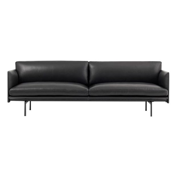 Canapé Outline en cuir 3 places-product