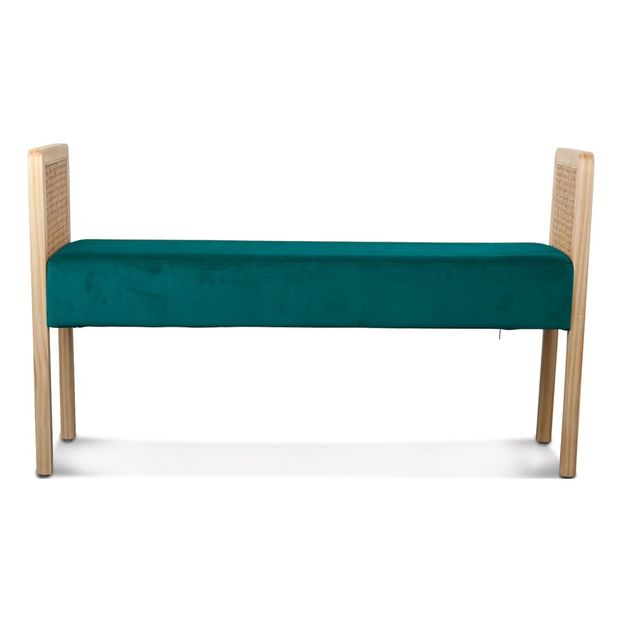 Banc cannage et velours-product