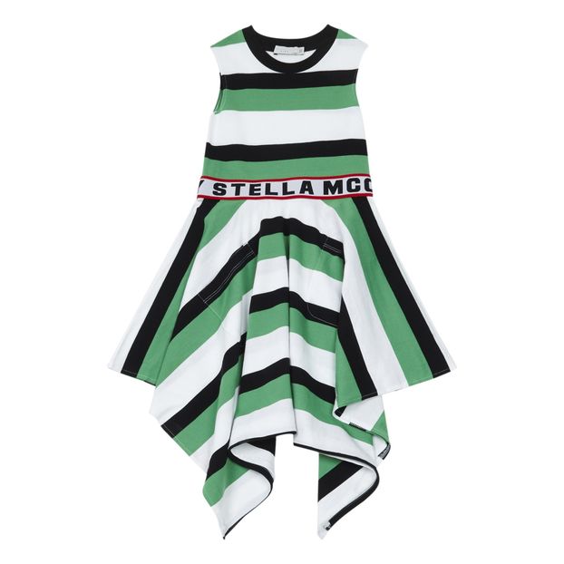 Striped organic cotton dress-product