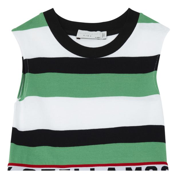 Striped organic cotton dress-product