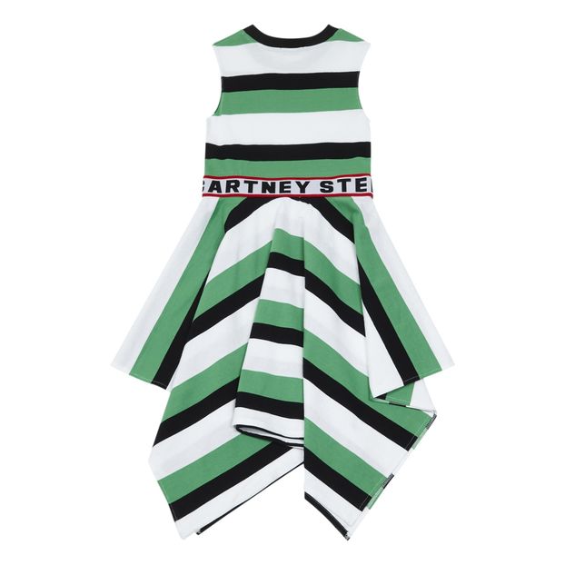 Striped organic cotton dress-product