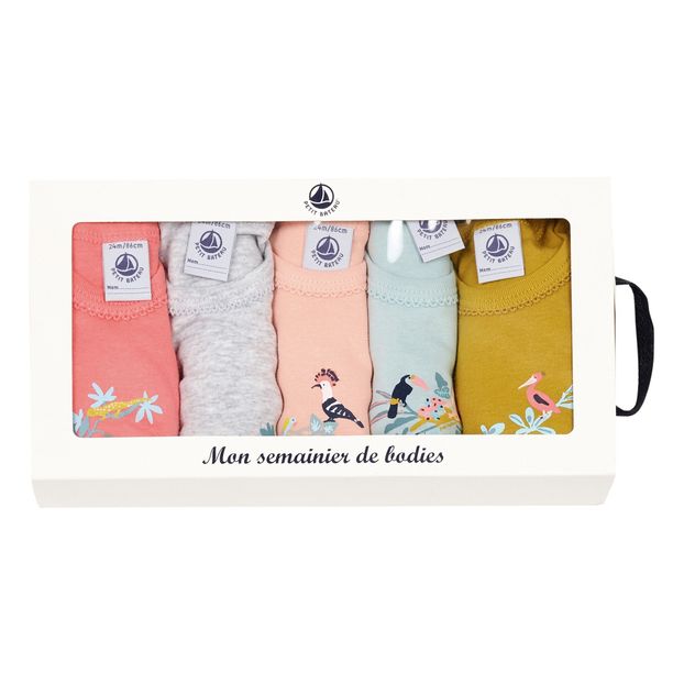 Lote de 5 Bodies Printemps-product