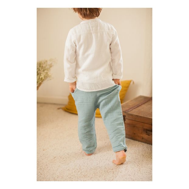 Marlito double gauze trousers-product