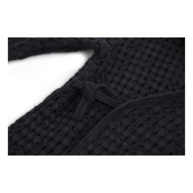 Waffle Bathrobe with Hood-product