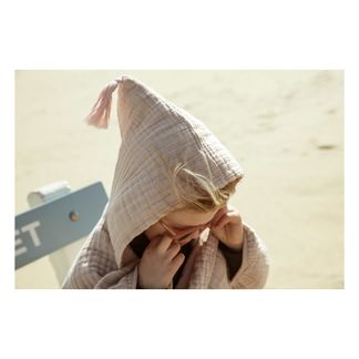 Moumout Poncho en mousseline de coton-listing