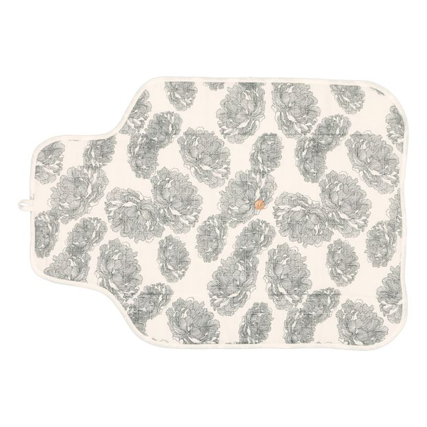 Matelas à langer en coton Pivoines-product