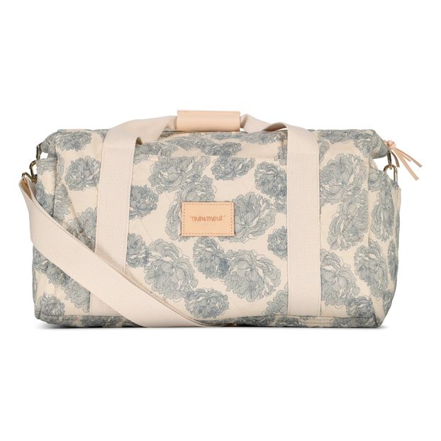 Bolso cambiador algodón acolchado Peonías-product