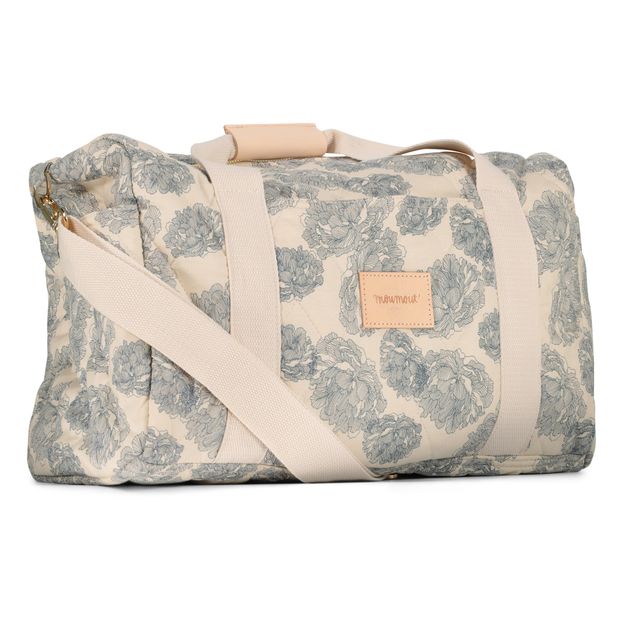 Bolso cambiador algodón acolchado Peonías-product