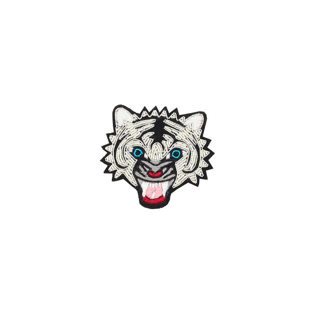 Broche brodée Tête de Tigre-product