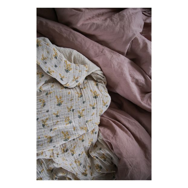 Plaid en mousseline de coton ouatiné-product