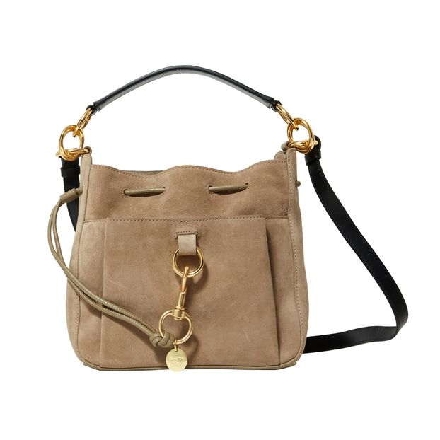 Suede bucket bag-product
