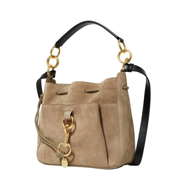 Suede bucket bag-product