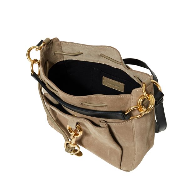 Suede bucket bag-product