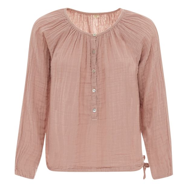 Naia Long Sleeve Blouse - Women's Collection Dusty Pink-product
