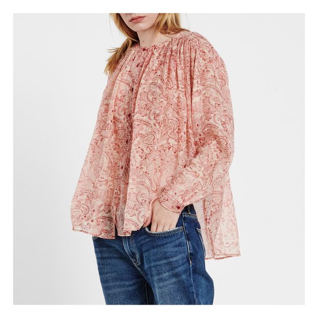 Cigar printed blouse-product
