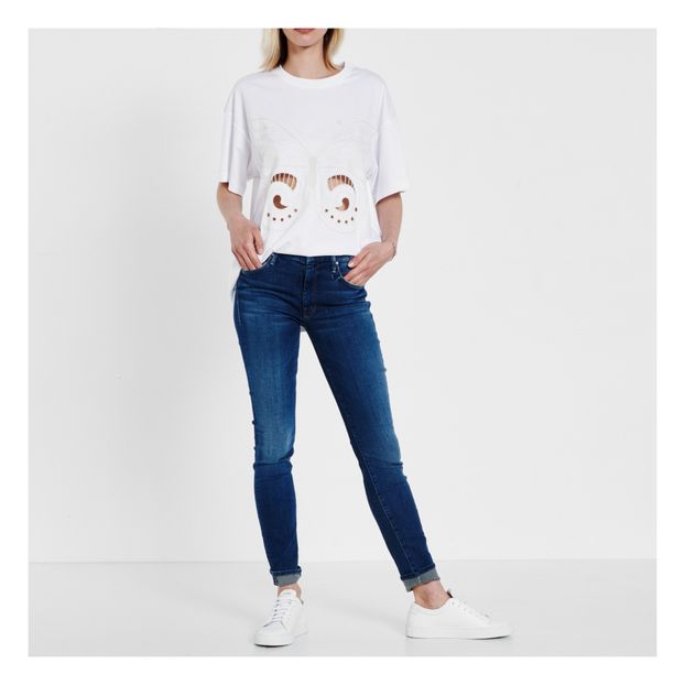 Butterfly Embroidery T-Shirt-product