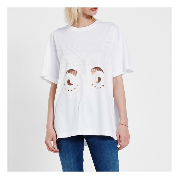 Butterfly Embroidery T-Shirt-product