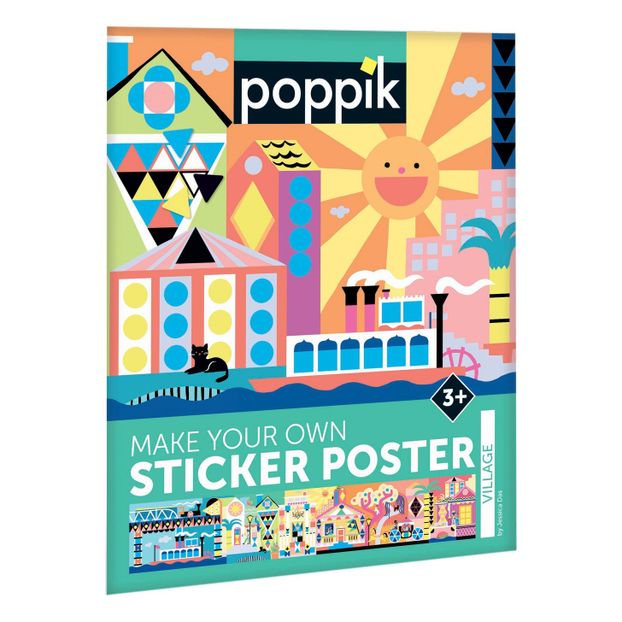 Village Sticker Poster-product
