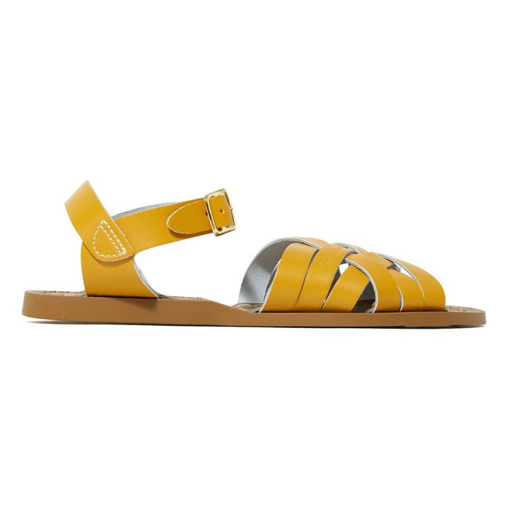 Sandali Retro - Colleziione Donna - Giallo senape- Immagine del prodotto n°0