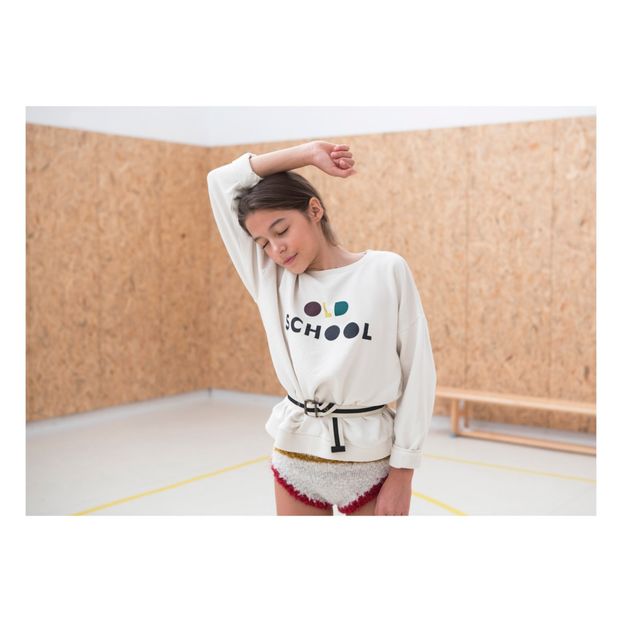 Sweat Old School Intérieur Polaire Coton Bio-product
