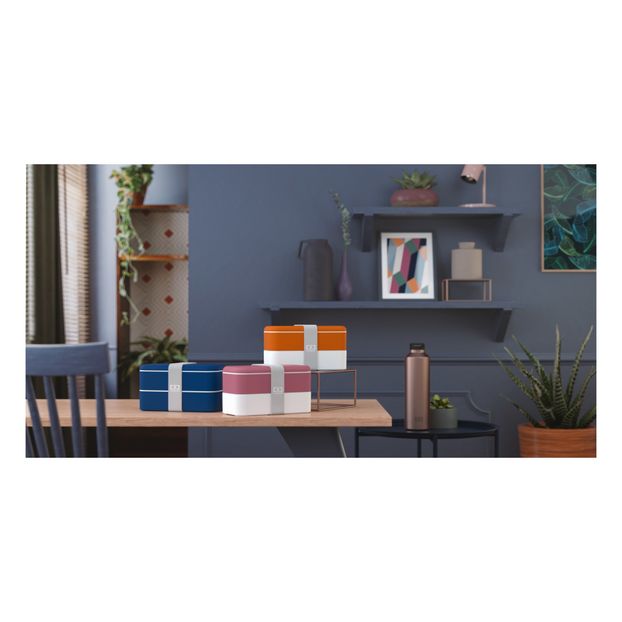 Original Bentobox mit 2 festen Abteilen Made in France-product