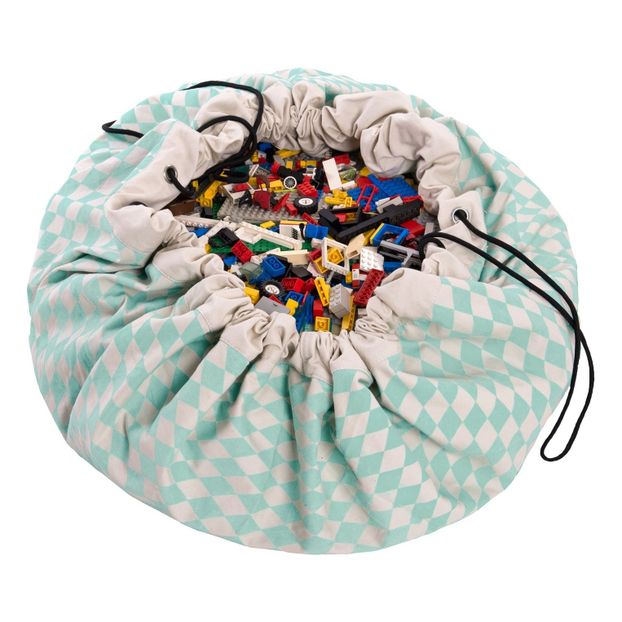 Toy storage bag/ play mat - diamond print-product