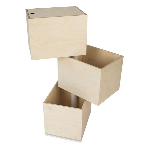 Lagerschrank mit Karussell - 3 Fächer-product