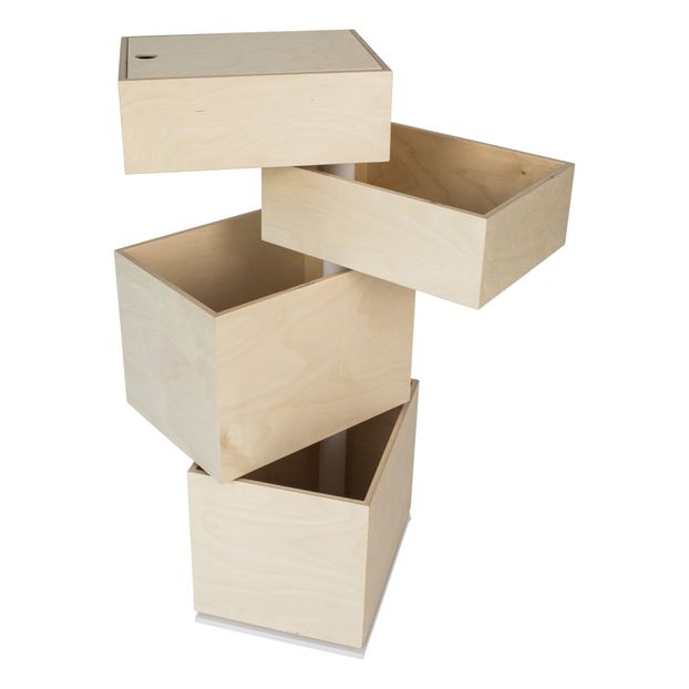 Storage Carousel - 4 Boxes-product