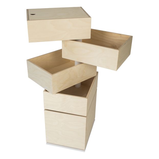 Storage Carousel - 5 Boxes-product