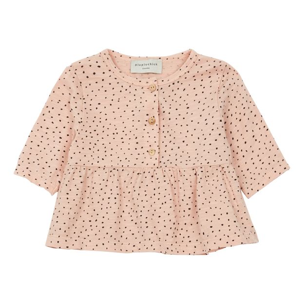 Buttons Organic Cotton Long Sleeve T-shirt-product